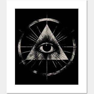 The All-Seeing Eye Posters and Art